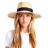 JOANNA HAT - HONEY/BLACK