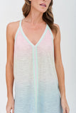 Ombré Rainbow Pastel Inca Mini Sundress