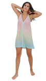 Ombré Rainbow Pastel Inca Mini Sundress