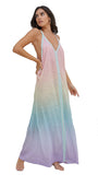 Ombré Rainbow Pastel Inca Sundress