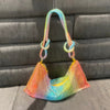 Diamonte Mesh Bag - Rainbow *LAST ONE*