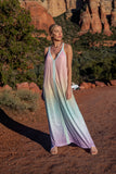 Ombré Rainbow Pastel Inca Sundress